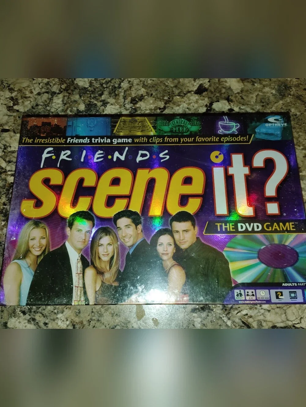 FRIENDS Scene It? DVD Game - '90S Nostalgic Friends TV Show Brand New Sealed - Picture 1 of 4
